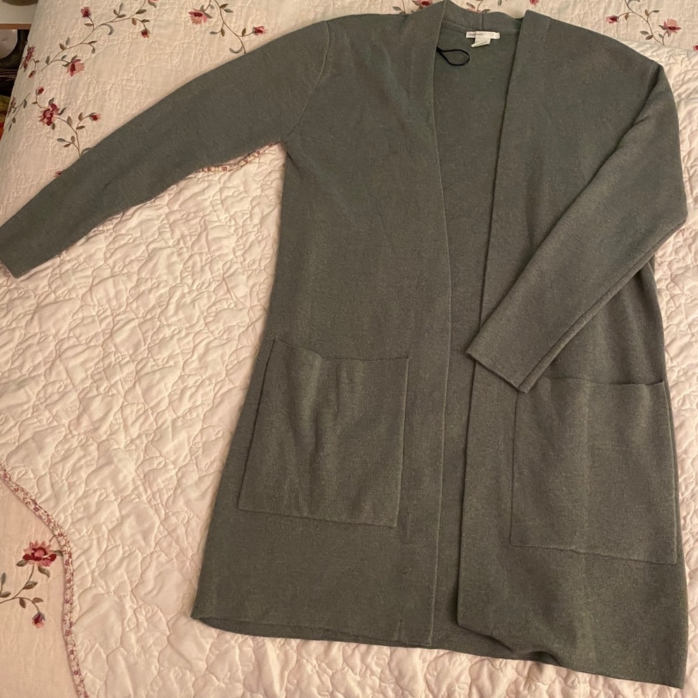 H&M Sage Green Cardigan - Size XS
